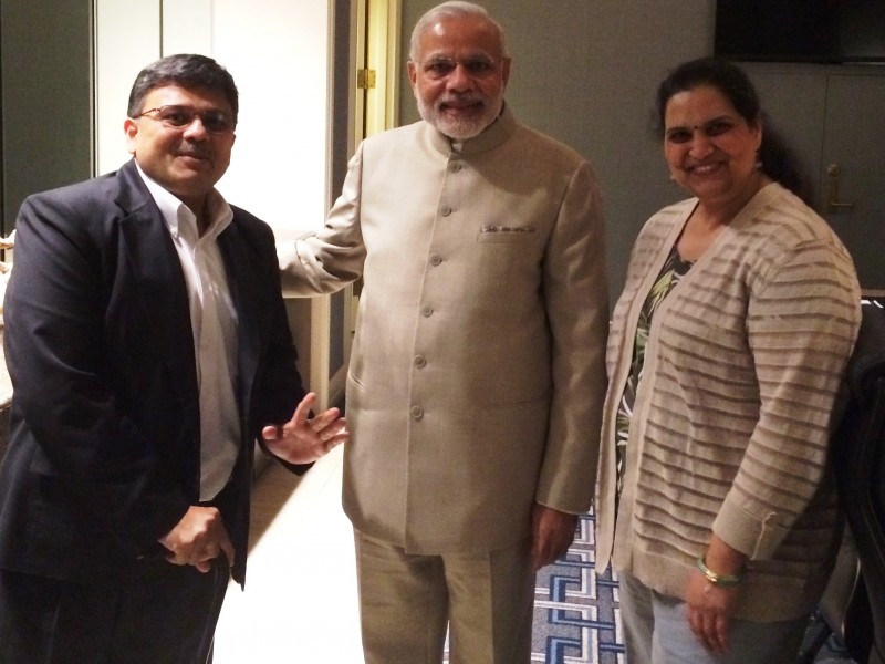 VoSAP Founders and H’ble PM Shri Narendrabhai in US (Sep 2015)