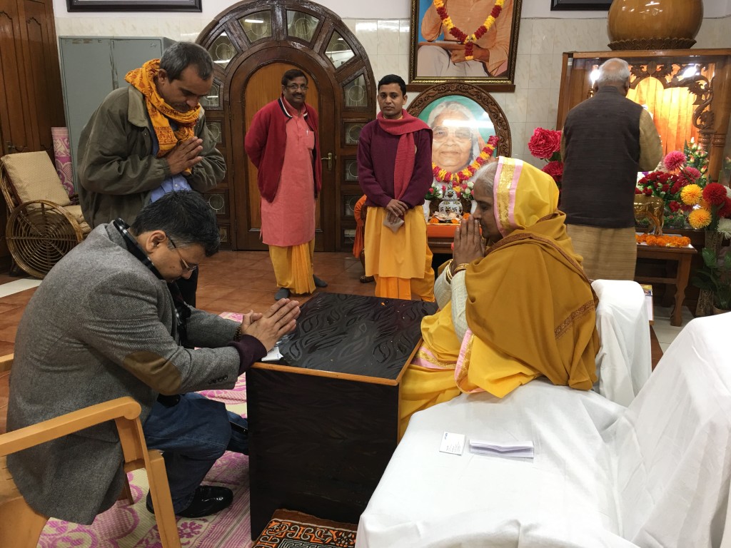 VoSAP Founder Shri Pranav Desai received blessings of Jiji, Gayatri Pariwar