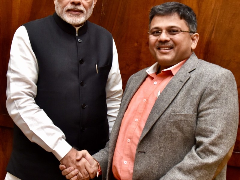 VoSAP Founder with H’ble PM of India – Nov 2016