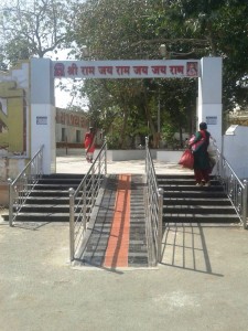 Ramp at Bala Hanuman Temple