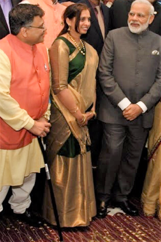 With Modi ji June 25 2017