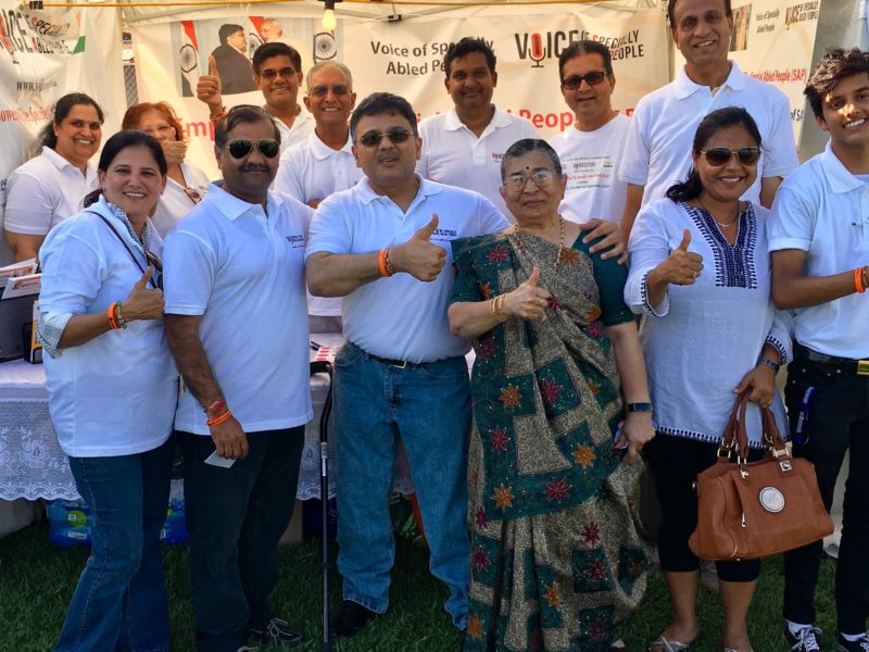 VoSAP Team in Chatsworth CA at India’s Independence Day Celebrations