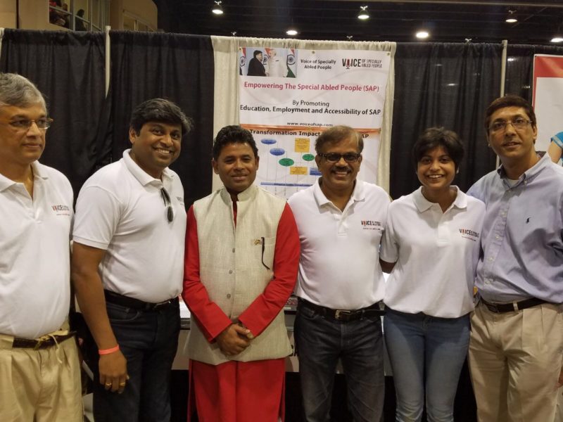 Consul of India, Atlanta at VoSAP booth, India’s Independence Day Celebrations