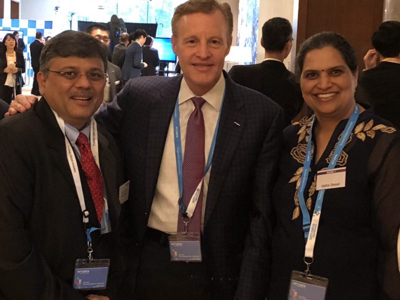 VoSAP founders with Executive VP, NTT  DATA