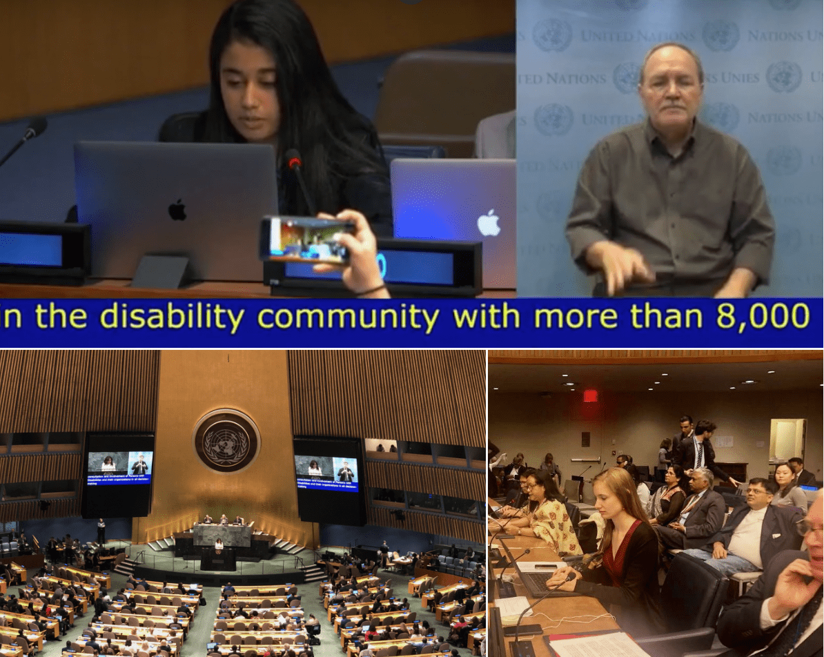 VOSAP Statement at UN, during annual conference of 178 countries (COSP12)