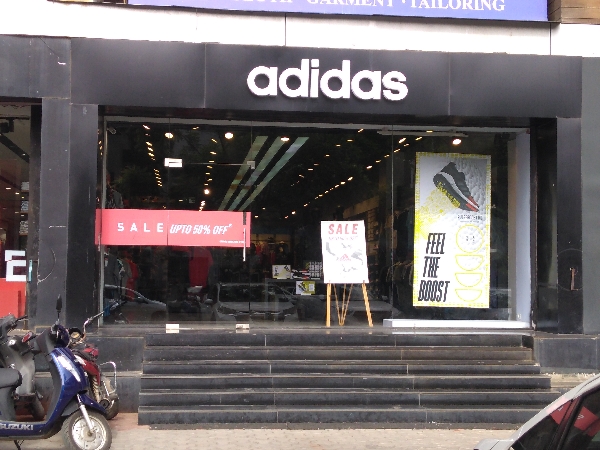 adidas car showroom