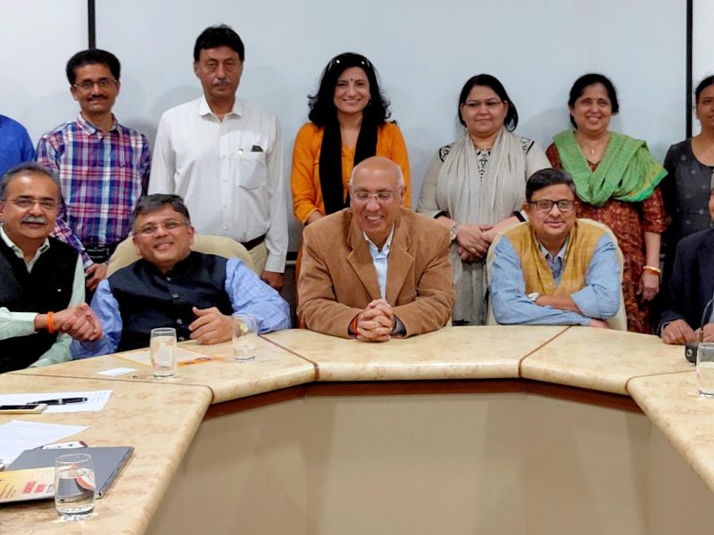 VOSAP Advocacy at Nirma Uni with Dean, Director General, Head of Institutions of Nirma