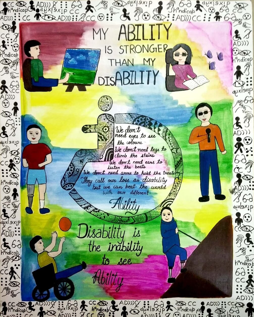 Painting - ability and disability