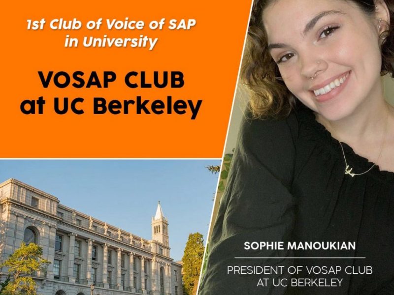 Launch of 1st VOSAP Club at UC Berkeley
