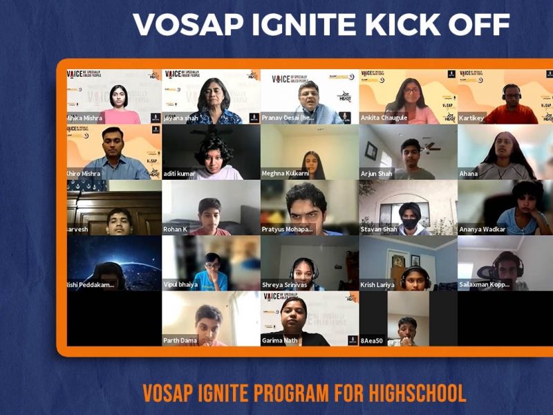 Launch of VOSAP Ignite program for Highschool Students in US