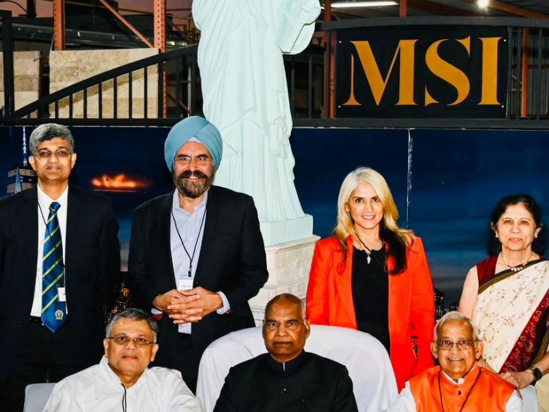 VOSAP Founder met with India’s 14th President Shri Ram Nath Kovind at USA