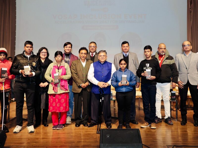 VOSAP Founder Honored the Inclusion Event in Delhi with His Presence